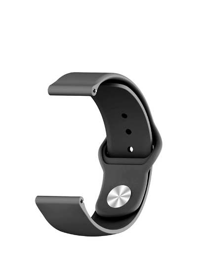  iPartsonline Correa de repuesto de silicona compatible con  reloj inteligente Amazfit Bip U/Bip U Pro, correa de reloj deportiva  compatible con Amazfit Bip S/Samsung Galaxy Watch 4 de 1.575 pulgadas/1.812  pulgadas (