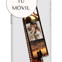 Funda Personalizada con Foto Diseño Foto Instantánea Kodak Fondo Transparente