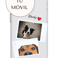 Funda Personalizada con Foto Diseño Huellas