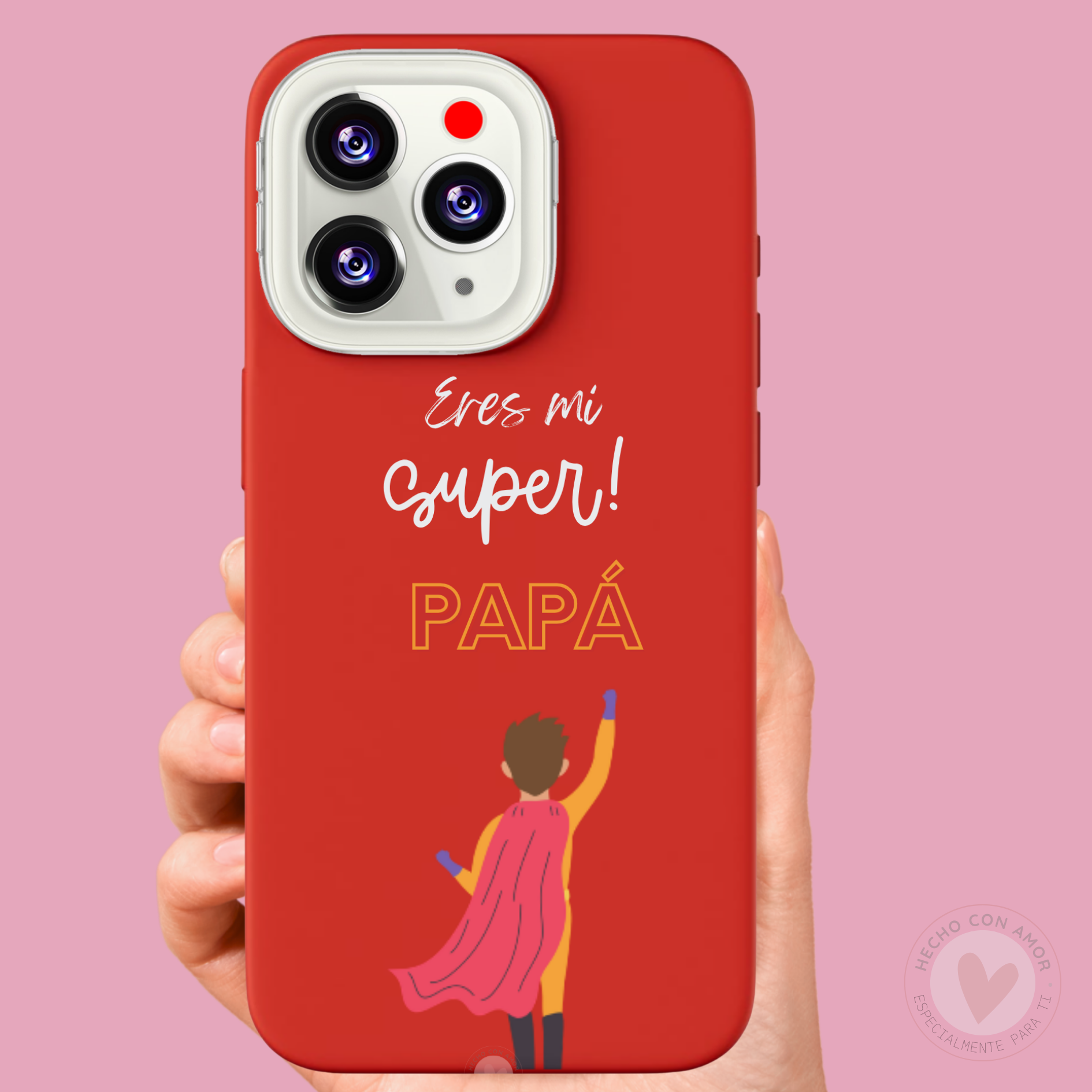 Especial Día del Padre Pack Completo Funda Personalizada Papá + Taza Personalizada Papá + Llavero - Imagen 11