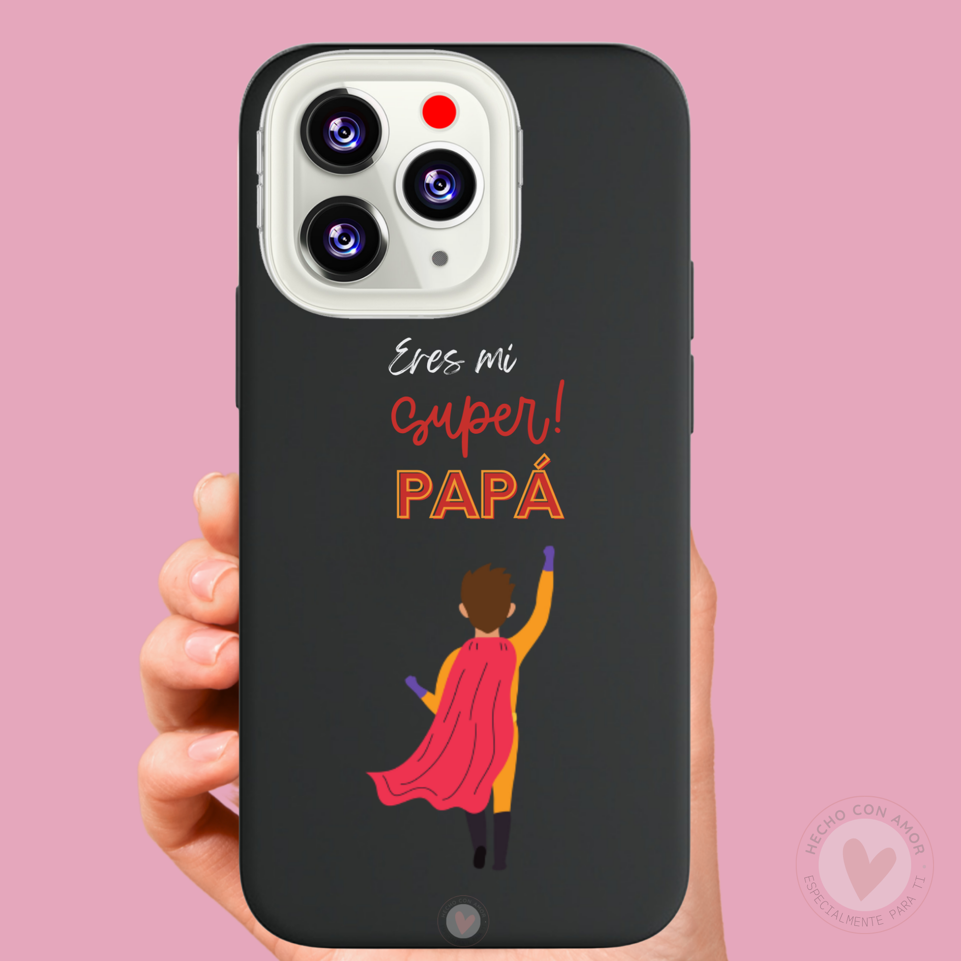 Especial Día del Padre Pack Completo Funda Personalizada Papá + Taza Personalizada Papá + Llavero - Imagen 12