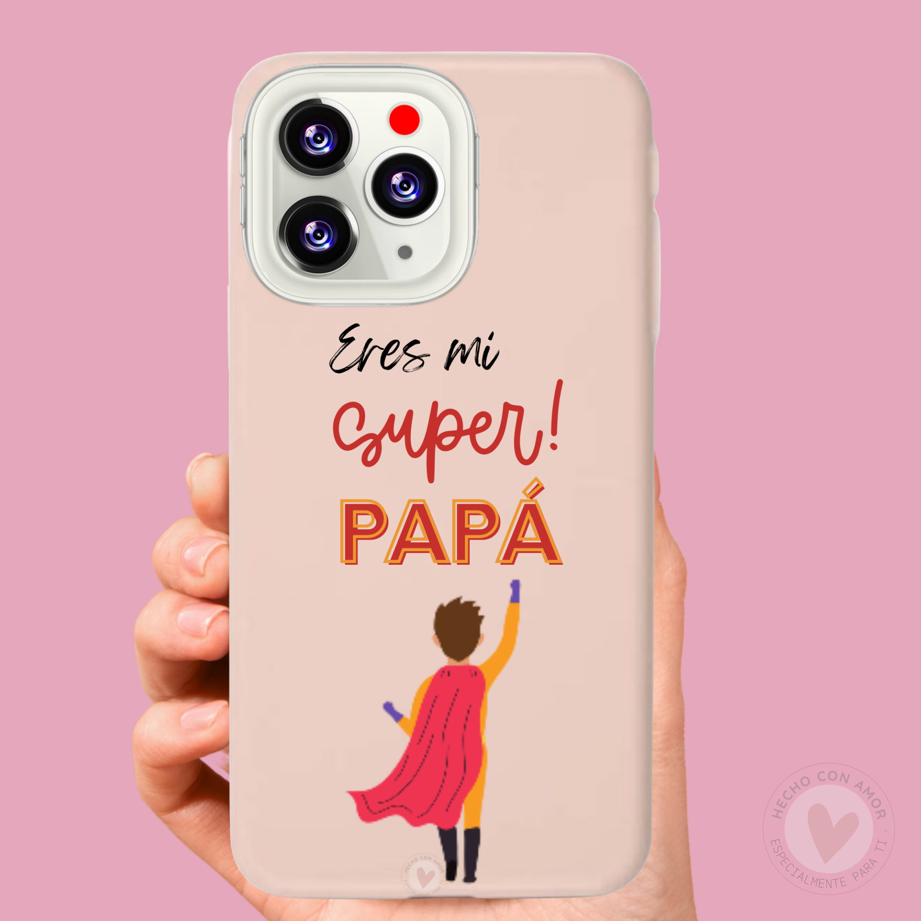 Especial Día del Padre Pack Completo Funda Personalizada Papá + Taza Personalizada Papá + Llavero - Imagen 13