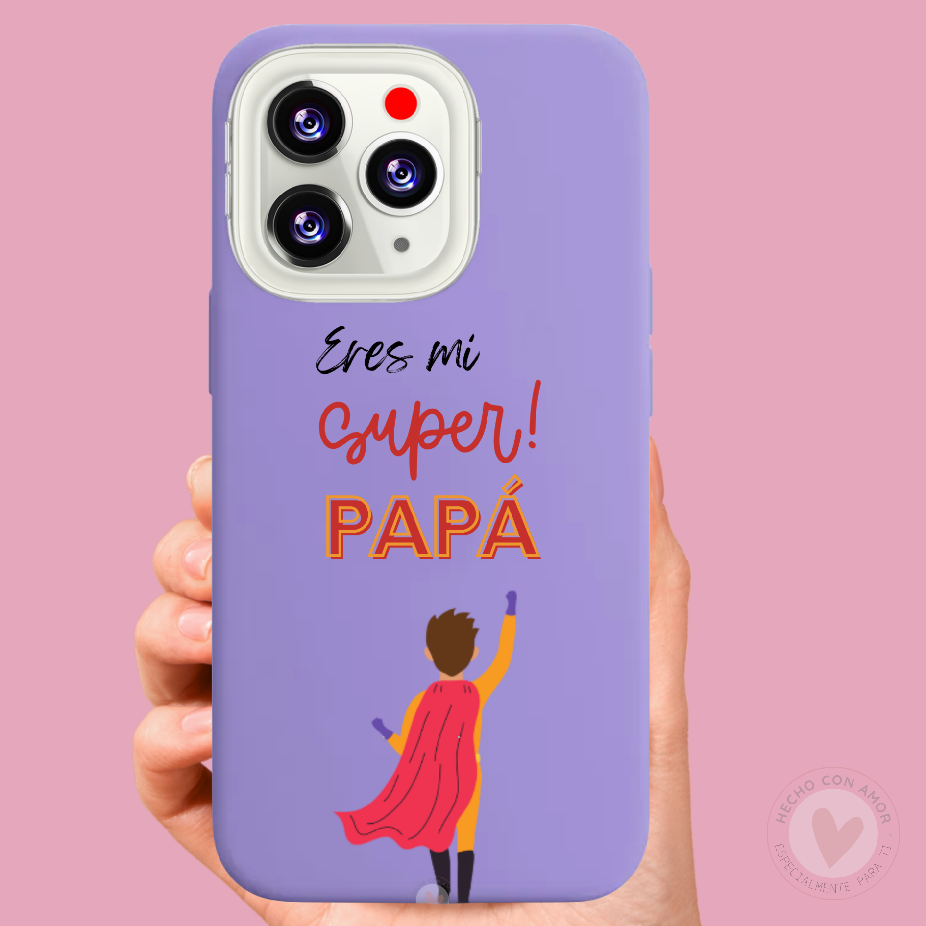 Especial Día del Padre Pack Completo Funda Personalizada Papá + Taza Personalizada Papá + Llavero - Imagen 14