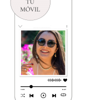 Funda Personalizada Spotify con Foto Fondo Transparente - Imagen 4