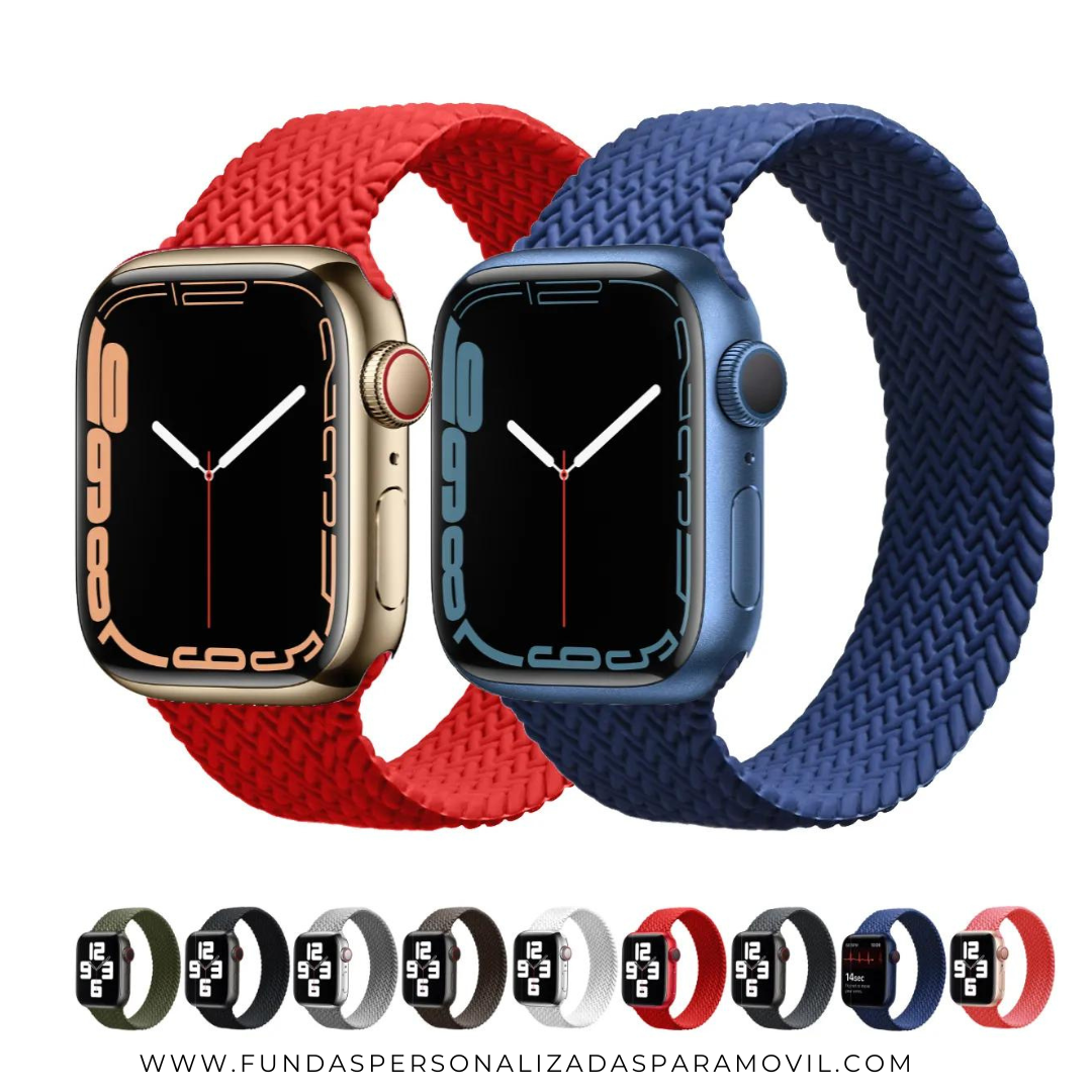 Correa Apple Watch Trenzada Recambio correa Apple Watch Colores