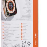 Reloj Inteligente con bluetooth 5.0, Pantalla tactil de 1.85 pulgadas, Soporta NFC, llemadas, Asistente de Voz,Impermeable IP65, Bateria 220TR9195 VE - Imagen 3