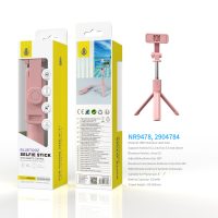 Palo Selfie NR9478 RS Palo Selfie con Tripode flexible 360°, Bluetooth Incluye mando, Para movil 4-7 Pulgadas, B