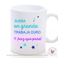 Taza Personalizada con Foto Diseño Sueña en Grande - Imagen 2