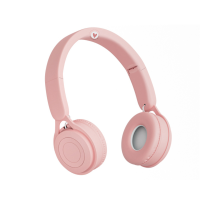 Auriculares Cascos Bluetooth Inalámbricos NC3267 RS Auriculares Casco Bluetooth 5.0 Para Ninos con microfono y Botones Multifunciones, Soporta Tarjeta TF(64G), Bateria 200mAh, Rosa