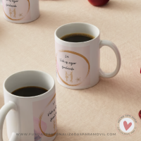 Taza Personalizada con frase La vida Es mejor Bailando - Imagen 6
