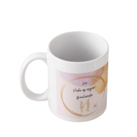 Taza Personalizada con frase La vida Es mejor Bailando - Imagen 5
