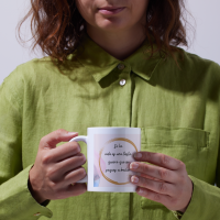 Taza Personalizada con Frase Si la Vida es Una fiesta quiero que me saques a Bailar - Imagen 4