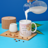 Taza Personalizada con frase La vida Es mejor Bailando - Imagen 3