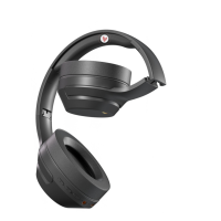 Auriculares Cascos Bluetooth Inalámbricos TC3248 NE Auriculares Casco Bluetooth 5.3 Plegable con microfono y Botones Multifunciones, Soporta Aux/Tarjeta TF(32G), Bateria 200mAh, Negro