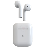 Auriculares Bluetooth Inalambricos estilo Airpods NC3277 BL Auriculares Bluetooth TWS (30mAh*2) con estuche cargable(200mAh), Blanco