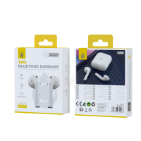 Auriculares Bluetooth Inalambricos estilo Airpods NC3277 BL Auriculares Bluetooth TWS (30mAh*2) con estuche cargable(200mAh), Blanco - Imagen 2