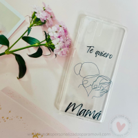 Funda Personalizada  Te Quiero Mamá Silueta - Imagen 2