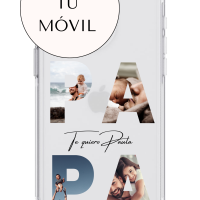 Funda Personalizada con Foto Letras Papá