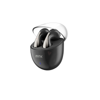Auriculares Bluetooth Inalambricos estilo Airpods TC3251 NE Auriculares TWS Bluetooth 5.3, Bateria (25mAh*2)Con Estuche Recargable 300mAh, Negro