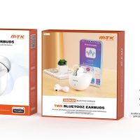 Auriculares Bluetooth Inalambricos estilo Airpods TC3251 BL Auriculares TWS Bluetooth 5.3, Bateria (25mAh*2)Con Estuche Recargable 300mAh, Blanco - Imagen 4