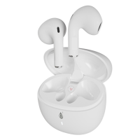 Auriculares Bluetooth Inalambricos estilo Airpods NC3280 BL Auriculares TWS Bluetooth 5.3, Bateria (25mAh*2）Con Estuche Recargable 180mAh, Blanco