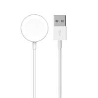 Cargador de Reloj Inteligente  TB1251 Cable de Carga con Magnetico para I-Watch S1-S5, 2.5W, Longitud 1M, Blanco