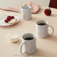 Taza Personalizada con Nombre  Diseño Flores - Imagen 4