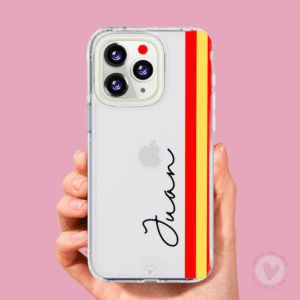 Funda Personalizada Diseño Bandera España y Nombre