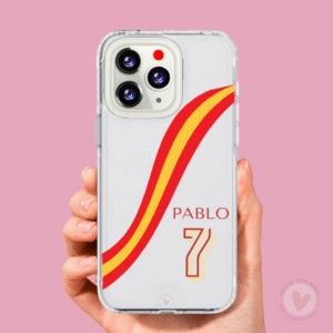 Funda Personalizada Diseño Bandera España Nombre