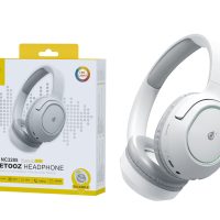 Auriculares Cascos Bluetooth Inalámbricos NC3285 BL Auriculares Casco plegable con luz Led Bluetooth 5.3, Soporta AUX 3.5mm/TF 32G (Max)Bateria 300mAh, Blanco - Imagen 2