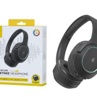 Auriculares Cascos Bluetooth Inalámbricos NC3285 NE Auriculares Casco plegable con luz Led Bluetooth 5.3, Soporta AUX 3.5mm/TF 32G (Max)Bateria 300mAh, Negro - Imagen 2