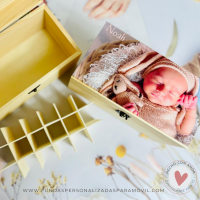Caja de Madera Personalizada con Foto , Diseño a TU Gusto
