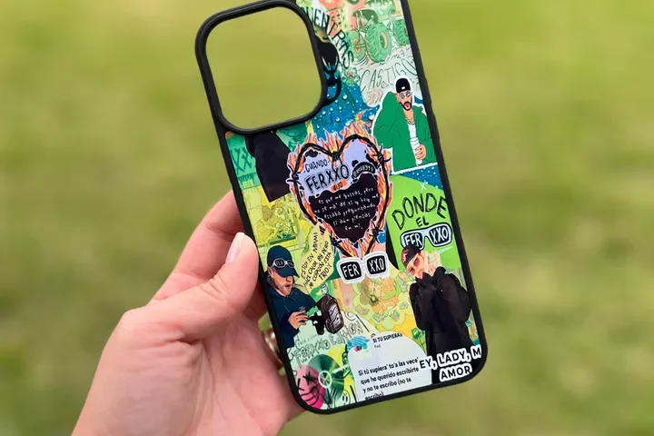 fundas personalizadas para iphone - verde