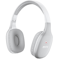 Auriculares Cascos Bluetooth Inalámbricos TC3275 PT Auricular Bluetooth 5.3 plegable, Bateria 300mAh, Plata