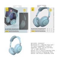 Auriculares Cascos Bluetooth Inalámbricos NC3202 VR Auriculares Casco  Bluetooth 5.1  300mAh, TF ,Verde - Imagen 3