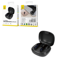 Auriculares Bluetooth Inalambricos estilo Airpods NC3290 NE Auriculares TWS Bluetooth 5.3, Bateria (30mAh*2) Con Estuche Recargable 230mAh, Negro