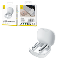Auriculares Bluetooth Inalambricos estilo Airpods NC3290 BL Auriculares TWS Bluetooth 5.3, Bateria (30mAh*2) Con Estuche Recargable 230mAh, Blanco