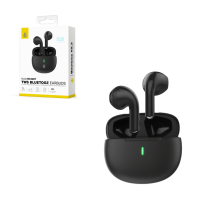 Auriculares Bluetooth Inalambricos estilo Airpods NC3287 NE Auriculares TWS Bluetooth 5.3, Bateria (30mAh*2)Con Estuche Recargable 300mAh, Negro