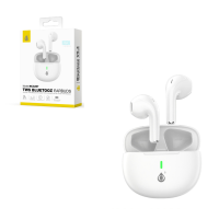 Auriculares Bluetooth Inalambricos estilo Airpods NC3287 BL Auriculares TWS Bluetooth 5.3, Bateria (30mAh*2)Con Estuche Recargable 300mAh, Blanco