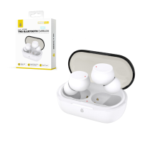Auriculares Bluetooth Inalambricos estilo Airpods NC3292 BL Auriculares TWS Bluetooth 5.4, Bateria (25mAh*2)Con Estuche Recargable 200mAh, Blanco