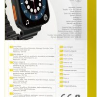 Reloj inteligente NR9534 NE Reloj Inteligente con bluetooth 5.0, Pantalla tactil de 1.73 pulgadas, Soporta llemadas, Asistente de Voz,Impermeable IP65, Bateria 150mAh, Soporta Andriod y IOS, Negro - Imagen 4