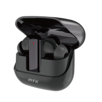 Auriculares Bluetooth Inalambricos estilo Airpods TC3321 Luxury NE Auricular TWS Bluetooth 5.3, Bateria (30mAh*2) con Estuche Recargable 250mAh, Negro