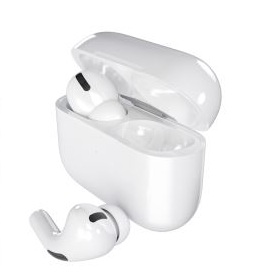 Auriculares Bluetooth Inalambricos estilo Airpods NC3266 BL Auriculares Bluetooth TWS Bastian Bateria lition(25mAh*2) con estuche cargable(230mAh), Soporta Carga Inalambrica, Blanco