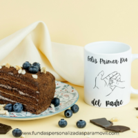 Taza Personalizada con Foto Diseño Papá- Feliz Primer día del Padre - Imagen 4