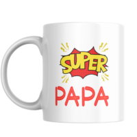 Taza Personalizada con Foto Diseño Papá- SÚPER PAPÁ - Imagen 4