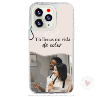 Funda Personalizada con Foto Diseño Corazón