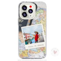 Funda Personalizada con Foto Diseño Mapamundi