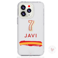 Funda Personalizada Diseño Bandera España Número y Nombre
