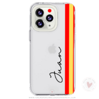 Funda Personalizada Diseño Bandera España y Nombre