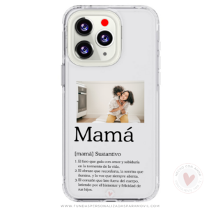 Funda Personalizada con Foto Diseño Mamá Definición